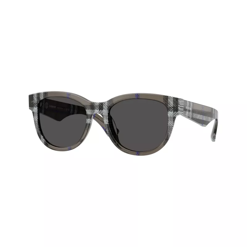 Burberry BE4432U414787 occhiali da sole donna, squadrati, Dark Havana/Dark Grey, 54/19/140 mm