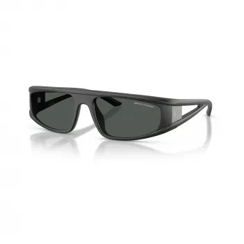 Armani Exchange occhiali da sole uomo AX4159SU83848 nero opaco/grigio scuro 59mm