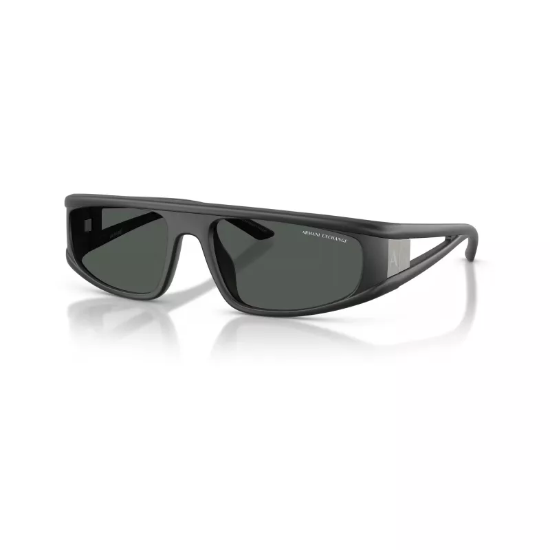 Armani Exchange occhiali da sole uomo AX4159SU83848 nero opaco/grigio scuro 59mm