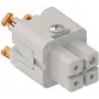 ILME CKSHF03 inserto femmina 3P+PE argento SQUICH 10A 400V
