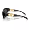 Versace VE4485-GB1-87 occhiali da sole donna nero/grigio 59mm