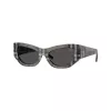Burberry BE4450U414787 occhiali da sole donna Dark Havana/Dark Grey 54/19/140 mm