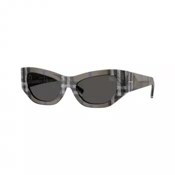 Burberry BE4450U414787 occhiali da sole donna Dark Havana/Dark Grey 54/19/140 mm