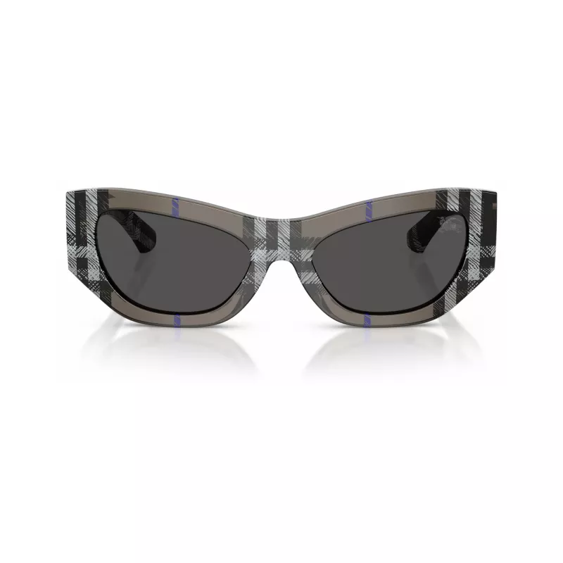 Burberry BE4450U414787 occhiali da sole donna Dark Havana/Dark Grey 54/19/140 mm