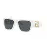 Versace VE4403-314-87 occhiali da sole donna cat-eye, lenti grigie, 57mm