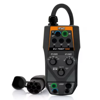 HT Instruments EV-TEST100 Adattatore di test per stazione di ricarica EV Type 2 Mode 3 1010960