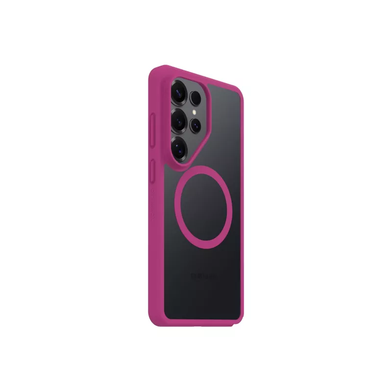 OtterBox React Series Cover per Samsung Galaxy S26 Ultra – trasparente/rosa con MagSafe 77-99946