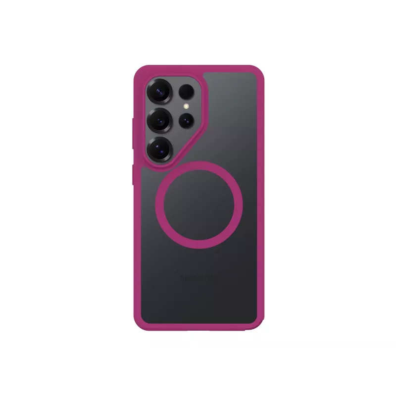 OtterBox React Series Cover per Samsung Galaxy S26 Ultra – trasparente/rosa con MagSafe 77-99946