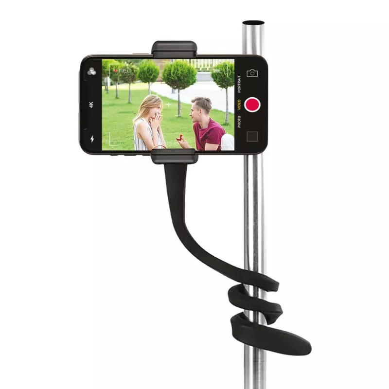 SBS Mobile TESUPPFLEXY Supporto da tavolo flessibile per smartphone e tablet fino a 10,5 pollici nero