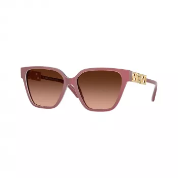 Versace Occhiali da sole donna VE4471B cat-eye, montatura havana, lenti marroni sfumate, 56mm VE4471B54755M