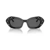Giorgio Armani Occhiali da sole donna AR8213BU5001B rettangolari neri