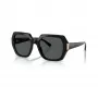 VOGUE Donna VO5612SBW4487 Occhiali da sole squadrati nero/grigio 55mm