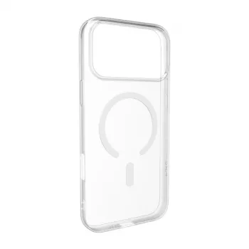 PURO Mag Cover per Apple iPhone 17 Pro - Grigio trasparente rosa PUIPC17P6303MAGTRGRS