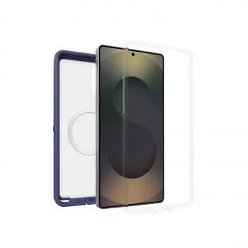OTTERBOX Defender XT Clear Cover MagSafe per Samsung Galaxy S25 Ultra – viola (Thistle Purple) 77-97585