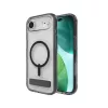 ZAGG Santa Cruz Snap KS custodia con kickstand per iPhone Air compatibile MagSafe (Jet Black)
