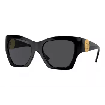 Versace VE4452 GB1/87 occhiali da sole donna cat-eye nero/grigio 54mm