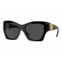 Versace VE4452 GB1/87 occhiali da sole donna cat-eye nero/grigio 54mm