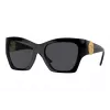 Versace VE4452 GB1/87 occhiali da sole donna cat-eye nero/grigio 54mm