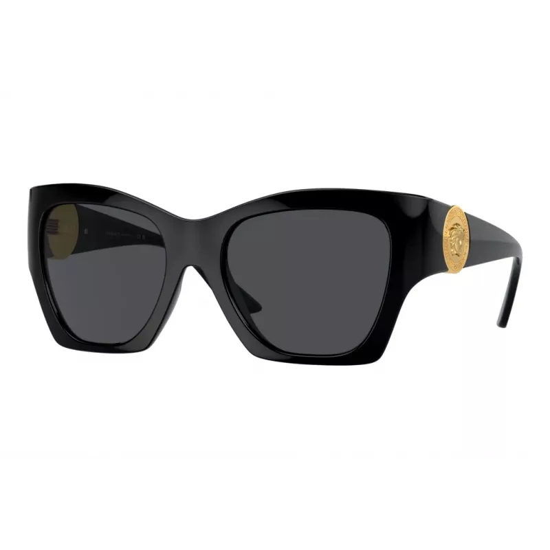 Versace VE4452 GB1/87 occhiali da sole donna cat-eye nero/grigio 54mm