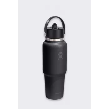 Hydro Flask 32 Oz Wide Flex Straw Travel Bottle (946 ml) – nero