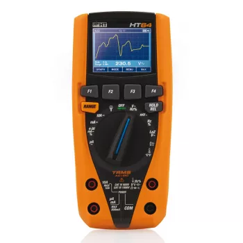 HT Instruments HT64 multimetro digitale con data logger, True RMS, CAT III 1000V / CAT IV 600V, 6000 counts 1010340