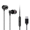 AIWA ESTM-50USB-C/BK Auricolari in-ear stereo con microfono, USB-C, nero