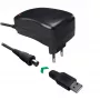Vivanco Alimentatore universale AC/DC 27W con 7 connettori DC e porta USB VVITADAPT27WUN