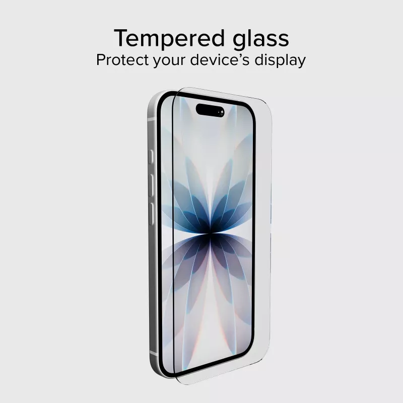 SBS Mobile Pellicola protettiva in vetro temperato per Apple iPhone 17 / 17 Pro / 16 Pro TESCRGLIP1763