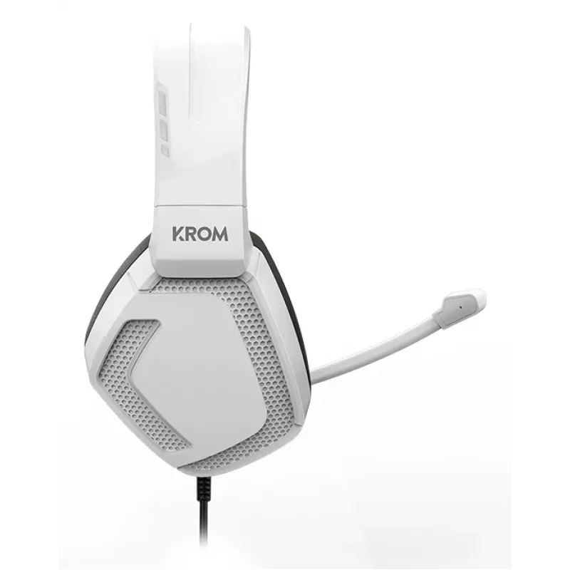 KROM KOPA PRO Headset da gaming con filo Bianco NXKROMKOPAPROWH