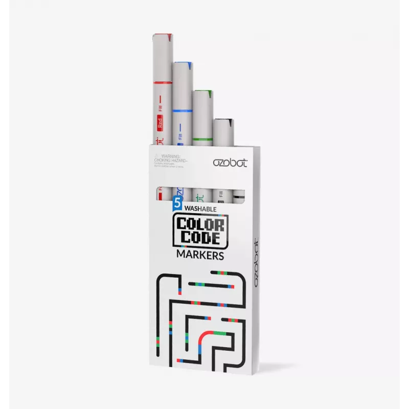 Ozobot Pennarelli lavabili colorati per robot (30002MRK)