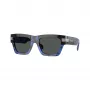Versace VE4464-545887 Occhiali da sole donna a occhio di gatto, nero/grigio, 55mm