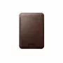 NOMAD Leather Mag Wallet – Portafoglio in pelle compatibile MagSafe e Apple Find My (marrone)