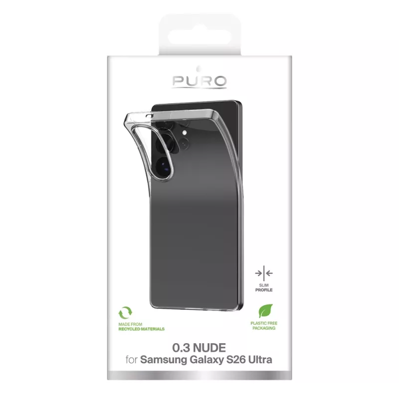 SBS Mobile Cover posteriore in TPU trasparente per Samsung Galaxy S26 Ultra PUSGS26U03NUDETR