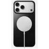 NOMAD Magnetic Leather Back per iPhone 17 Pro Max compatibile MagSafe, pelle Horween (nero)