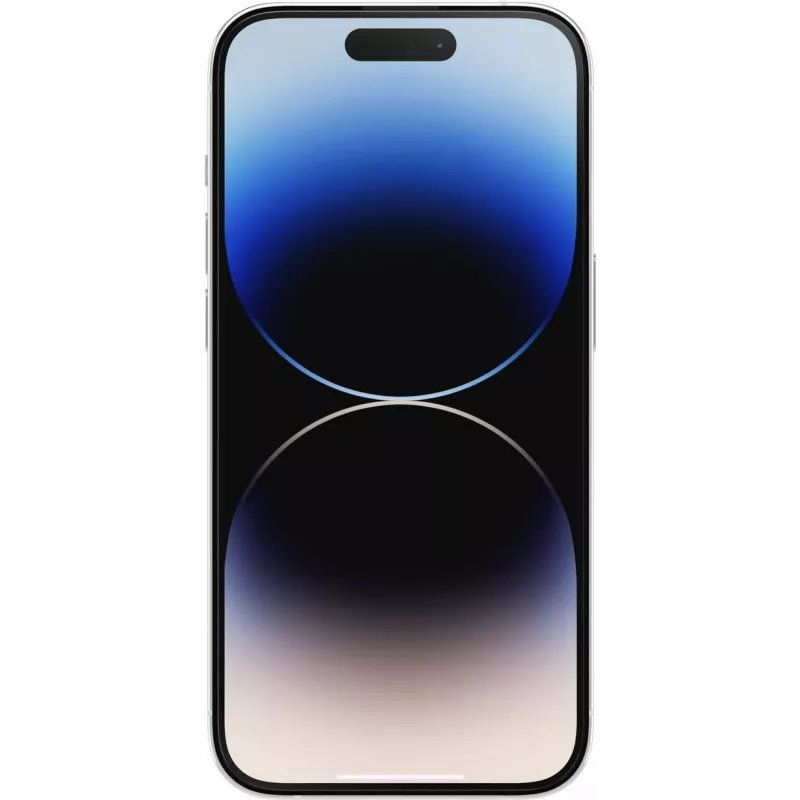 OtterBox Trusted Glass Pellicola protettiva per Apple iPhone 14 Pro Max – vetro temperato, chiaro, durezza 9H, antimicrobico, oleofobico, installazione semplice con Screen Machine 77-88923