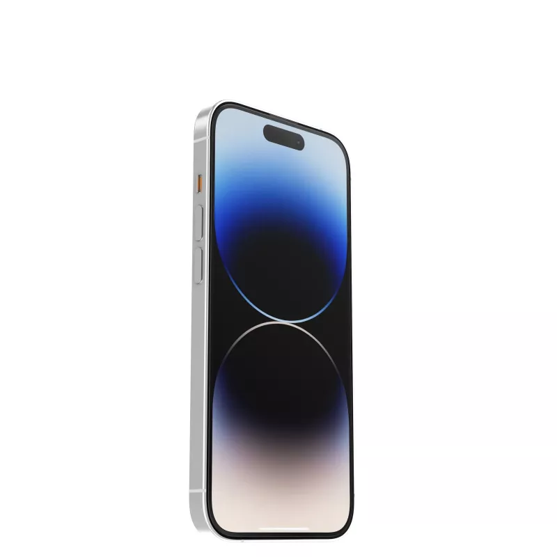 OtterBox Trusted Glass Pellicola protettiva per Apple iPhone 14 Pro Max – vetro temperato, chiaro, durezza 9H, antimicrobico, oleofobico, installazione semplice con Screen Machine 77-88923