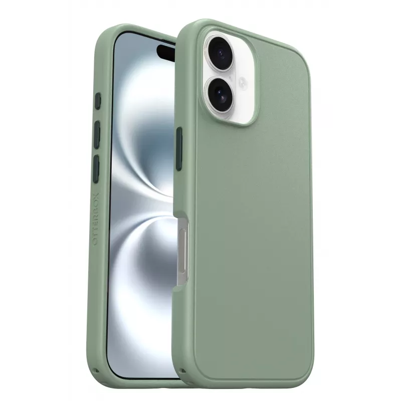OtterBox Symmetry MagSafe Cover per iPhone 16 – Everglade Green 77-96535
