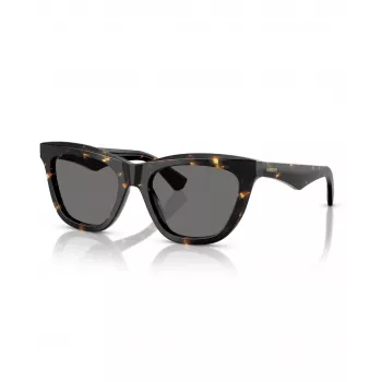 Burberry BE4435-410681 occhiali da sole donna cat-eye, Havana/marrone, 53/18/140 mm