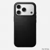 NOMAD Modern custodia in pelle per iPhone 17 Pro MagSafe nero