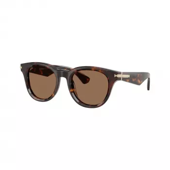 Burberry uomo BE4439F Dark Havana occhiali da sole squadrati 51/21/145 mm BE4439F300273