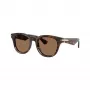 Burberry uomo BE4439F Dark Havana occhiali da sole squadrati 51/21/145 mm BE4439F300273