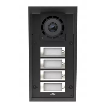 2N IP Force 2.0 videocitofono IP con 4 pulsanti di chiamata, IP69K, telecamera HD 9151304C