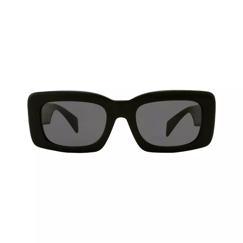 Versace VE4444UGB187 occhiali da sole donna Cat-Eye, montatura nera, lenti grigie Gradient, 54mm