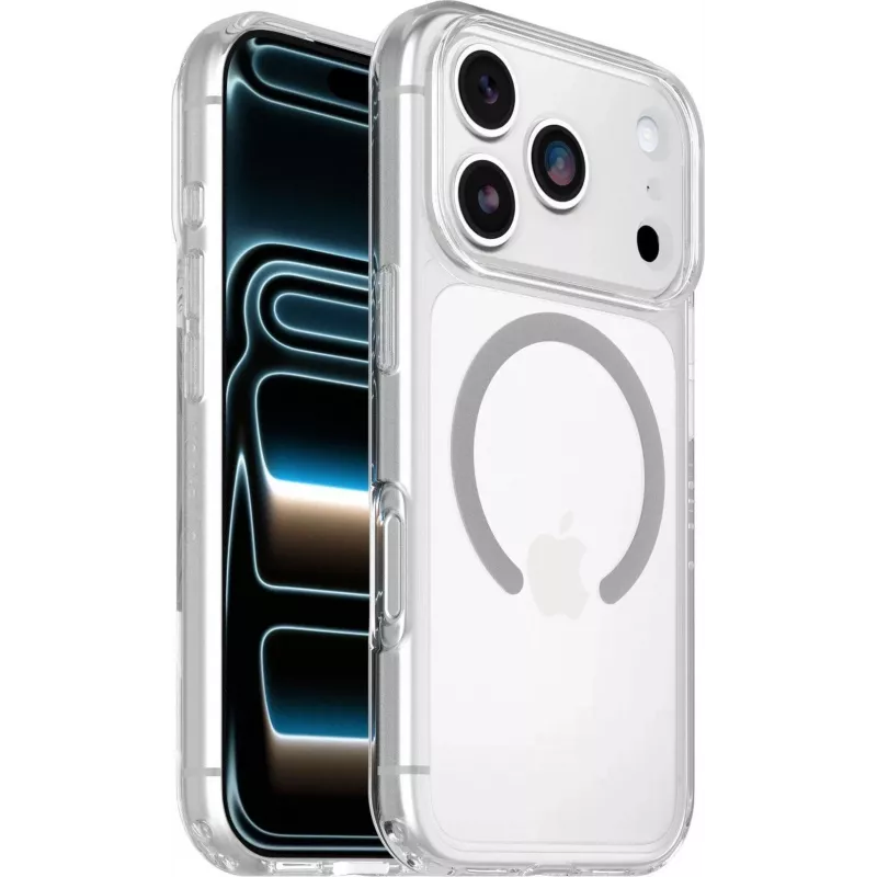 OtterBox Lumen Clear Case Custodia per Apple iPhone 18 Pro / 17 Pro, trasparente 77-001114