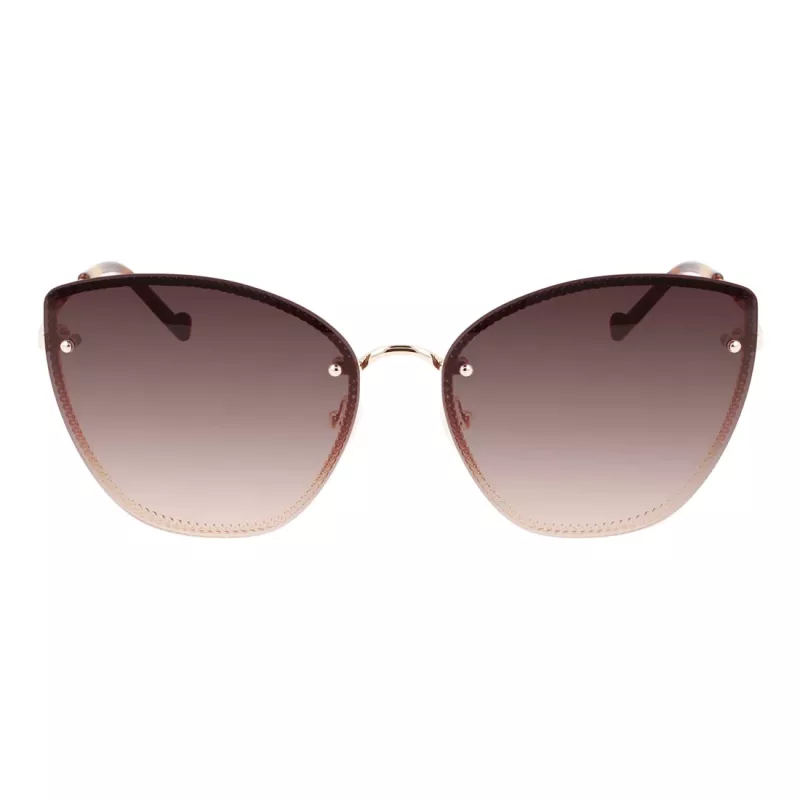 LIU JO occhiali da sole donna LJ148S-714 Havana Brown Gradient Butterfly