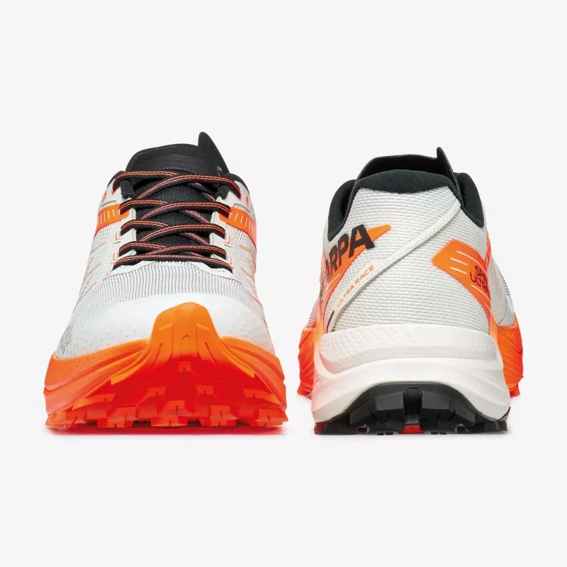 Scarpa Spin Ultra 2 scarpe da trail running - Ice Orange/Fluo Yellow - EU 46