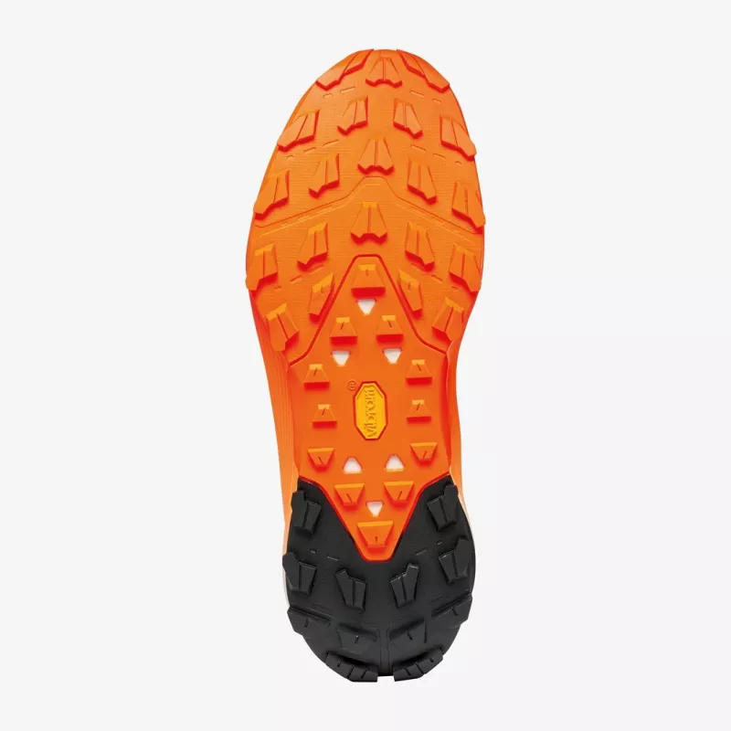 Scarpa Spin Ultra 2 scarpe da trail running - Ice Orange/Fluo Yellow - EU 46