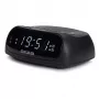 AIWA CR-09J radio orologio FM con doppia sveglia, display LED, nero