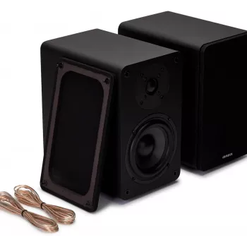 Diffusori da scaffale attivi Hi-Fi 2.0 AIWA 2x70W RMS, nero