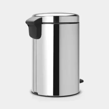 Pattumiera a pedale Brabantia NewIcon 12L, Brilliant Steel
